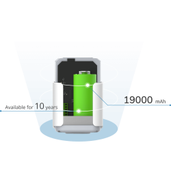 EM500-PT100  ,Sensor LoRaWAN de tempertura industrial