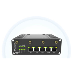 UR75-500GL-G-P-W   ,Router 5G Industrial,Wifi,GPS,PoE